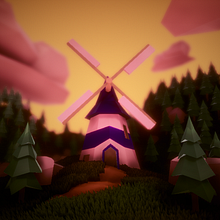 Mi proyecto del curso: Modelado de escenarios low poly para videojuegos. 3D, and 3D Modeling project by Pedro Samuel Rodríguez - 11.19.2022