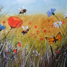 My project for course: Illustrating the Natural World with Watercolor and Charcoal. Un progetto di Illustrazione tradizionale, Pittura e Illustrazione naturalistica di Denise DESENEPART - 05.12.2022