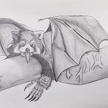 Dibujo animal fantastico. Ilustração tradicional projeto de Marc Pérez - 05.12.2022