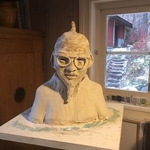 My project for course: Introduction to Clay Figurative Sculpture. Projekt z dziedziny  Sztuki piękne i Rzeźba użytkownika heleen_dijkstrano - 05.12.2022