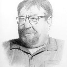 Mi proyecto del curso: Retrato realista con lápiz de grafito. Traditional illustration, Fine Arts, Sketching, Pencil Drawing, Drawing, Portrait Drawing, Realistic Drawing, Artistic Drawing, and Figure Drawing project by Gerard Trigos - 12.05.2022