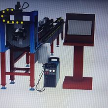 Rotary Plasma CNC ya en proceso de fabricación  Ein Projekt aus dem Bereich Industriedesign von David Lopez - 09.11.2022