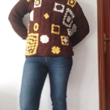 Mi proyecto del curso: Grannies de crochet: haz tu propio suéter. Fashion Design, Fiber Arts, DIY, Crochet, and Textile Design project by Elena - 12.05.2022