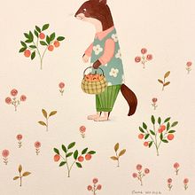 My project for course: Delicate Watercolors for Narrative Illustration. Traditional illustration, Watercolor Painting, and Children's Illustration project by Nina Mistry-Rhoades - 12.03.2022