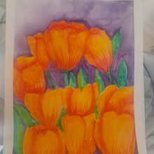 Flores con colores de mi paleta. Een project van Traditionele illustratie y  Ontwerp van Romero Vera Romero Vera - 05.12.2022