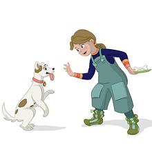 My project for course: Character Creation for Animation: Shapes, Color, and Expression. Een project van Animatie, Ontwerp van personages, Karakteranimatie y  Tekening van Eva Pfaff - 29.11.2022