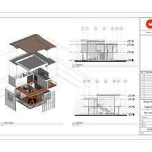 Mi proyecto del curso: Diseño y modelado arquitectónico 3D con Revit. 3D, Arquitetura, Arquitetura de interiores, Modelagem 3D, Arquitetura digital, e Visualização arquitetônica projeto de Angie Melissa Reyes Nuñez - 06.12.2022