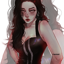 Sunmi Fanart . Projekt z dziedziny Trad, c i jna ilustracja użytkownika sarah chris - 06.12.2022