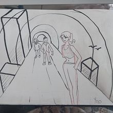 Mi proyecto del curso: Fundamentos del dibujo de personas a partir de la imaginación. Traditional illustration, Fine Arts, Sketching, Pencil Drawing, Drawing, Artistic Drawing, and Figure Drawing project by Yno Alex Leppe Montenegro - 12.06.2022