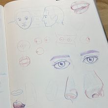Mein Abschlussprojekt für den Kurs: Lebendiges Porträtzeichnen mit Buntstiften. Projekt z dziedziny  R, sunek, Portret, Sketchbook, R i sowanie kredkami użytkownika Ulli - 06.12.2022