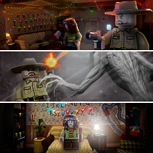 Proyecto Lego Stranger Things. 3D Modeling project by María González Marín - 12.06.2022