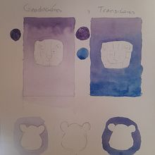 Ejercicios de Acuarela en negativo 2. Een project van Traditionele illustratie van Romero Vera Romero Vera - 06.12.2022