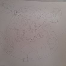 Dibujo del proyecto final: El león y el ratón . Een project van Traditionele illustratie y Verhaallijn van Romero Vera Romero Vera - 06.12.2022