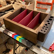 Front box. Design, and Woodworking project by Josue Lopez - 12.07.2022