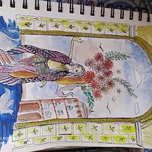My project for course: Fairy-Tale Illustration with Pen and Ink. Un progetto di Disegno, Disegno artistico e Illustrazione con inchiostro di tania409g - 07.12.2022