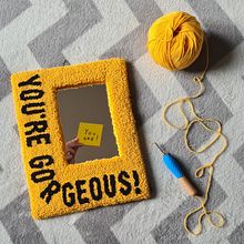 My project for course: Punch Needle Techniques for Home Decorations. Projekt z dziedziny Projektowanie dodatków, Craft,  Haft,  Dekoracja wnętrz,  Tkactwo,  Haft pętelkow, Wzornictwo tekst i liów użytkownika Anna Goliak - 07.12.2022
