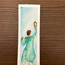 Marca páginas ( danzadora) . Un proyecto de Ilustración tradicional y Pintura a la acuarela de Ana leticia Lainez castro - 07.12.2022