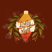 Lovely Night. Traditional illustration, and Animation project by Rita Espinoza - 12.07.2022