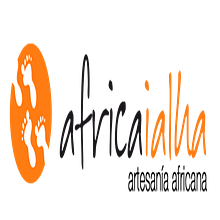 Logo africaialha. Design, Traditional illustration, and Logo Design project by Mercedes Amigo Hernández - 12.08.2022