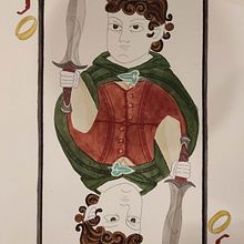 Jack of Rings. Ilustração tradicional projeto de r_pirina88 - 08.12.2022