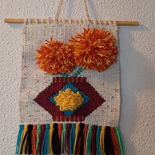 Mi proyecto del curso: Tejido de tapices en telar de alto lizo. Projekt z dziedziny Craft,  Dekoracja wnętrz,  Tkactwo, Tkanie, Wzornictwo tekst i liów użytkownika Mayte Ceballos - 08.12.2022