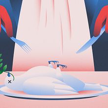 Bon apetit. Self project. Ein Projekt aus dem Bereich Traditionelle Illustration von Ilya Guk - 29.11.2022