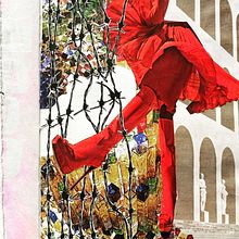 Il mio progetto del corso: Sartoria di carta: illustrare con le forbici. Projekt z dziedziny Craft,  Kolaż, Papercraft, Ilustracja w i dawnicza użytkownika mandellis - 08.12.2022
