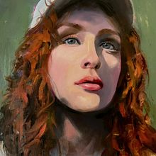 My project for course: Contemporary Oil Portraiture. Traditional illustration, Fine Arts, Painting, and Oil Painting project by lettyoratowski - 12.08.2022