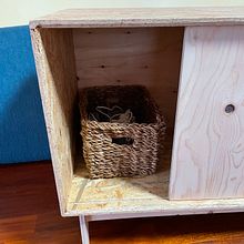 My project for course: Furniture Design and Construction for Beginners. Projekt z dziedziny Craft, Projektowanie i w, rób mebli, Projektowanie wnętrz, DIY i Obróbka drewna użytkownika rollingupmysleeves - 09.12.2022