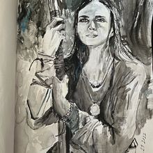sketchbook page. Un projet de Dessin de Kim - 09.12.2022