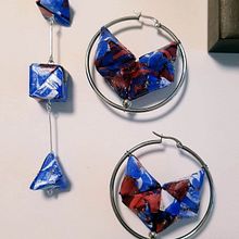 My project for course: Paper Jewelry-Making with Origami Techniques Ein Projekt aus dem Bereich Erweiterungsentwicklung, H, werk, Schmuckdesign, Kartonmodellbau, Modedesign und DIY von Regina Raycheva - 10.12.2022