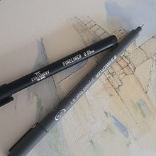 Disegno architettonico con acquerello e inchiostro  . % Cintia Faraco tarafından hazırlanan Sulubo, a Resim, Mimarlık & Instagram projesi - 08.14.2022