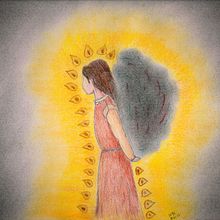 Mi proyecto del curso: Ilustración onírica de personajes femeninos . Projekt z dziedziny Design, Trad, c, jna ilustracja, R, sunek ołówkiem,  R, sunek, Ilustracja c, frowa,  R, sunek art, st i czn użytkownika Maria Beltran Catalan - 10.12.2022