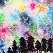 Mi proyecto del curso: Técnicas modernas de acuarela. Traditional illustration, Fine Arts, Painting, and Watercolor Painting project by Valeria Chavez - 12.10.2022
