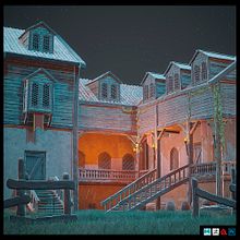 Medieval House. 3D, 3D Modeling, 3D Design, and Video Games project by Ronny Pérez - 12.11.2022
