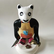 Mi proyecto del curso: Creación de un Art Toy (Chef Panda). Un proyecto de Diseño de personajes, Escultura, Diseño de juguetes y Art to de Javier Olariaga Romero - 11.12.2022