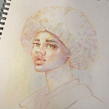 My project for course: Vibrant Portrait Drawing with Colored Pencils. Drawing, Portrait Drawing, Sketchbook, and Colored Pencil Drawing project by rxvgm7gpqc - 12.11.2022