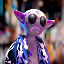 Fashion Goblin. 3D, 3D Modeling, 3D Character Design, and 3D Design project by Alessandro Iori - 12.11.2022