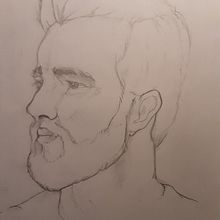Mon projet du cours : Carnet de portraits : explorez le visage humain. Projekt z dziedziny Sketching,  R, sunek, Portret,  R, sunek art, st, czn i Sketchbook użytkownika feuerstein_greg - 11.12.2022
