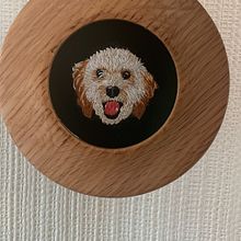 Dog Portraits. Embroider project by Lisa Nyman - 12.11.2022