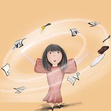 Il mio progetto del corso: Illustrazione e character design per racconti per bambini. Een project van Traditionele illustratie, Ontwerp van personages, Kinderillustratie y Verhaallijn van Ambra Arena - 28.06.2022