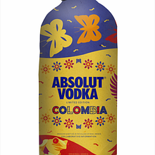 ABSOLUT VODKA - Colombian vibes. Traditional illustration, and Packaging project by Jorge Tirado Cacua - 06.07.2022