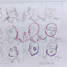 Meu projeto do curso: Fundamentos do desenho de pessoas a partir da imaginação. Ilustração tradicional, Artes plásticas, Esboçado, Desenho a lápis, Desenho, Desenho artístico, e Desenho anatômico projeto de Larissa Sartori Ribeiro Santos Anchia - 11.12.2022