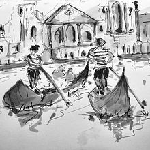 House sketches practice . Traditional illustration project by Simone del grosso - 12.12.2022