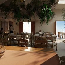 Sidro - Bar & Restaurant. Projekt z dziedziny Architektura wnętrz, Projektowanie wnętrz, Dekoracja wnętrz, Projektowanie powierzchni h, low, ch i Projektowanie przestrzeni użytkownika nina_lidija - 12.12.2022