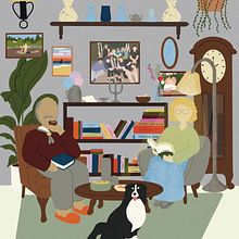 Su entorno. Traditional illustration project by Bianca Bianco - 12.12.2022