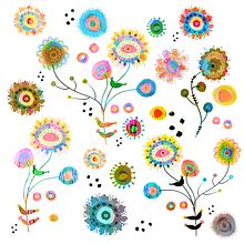 My project for course: Reasons to Repeat. Traditional illustration, Pattern Design, and Watercolor Painting project by Yifat Ben Tov - 12.05.2022