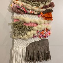 Mi proyecto del curso: Técnicas de telar para principiantes. Un progetto di Artigianato, Interior Design, Fiber Art, Tessitura e Textile Design di neus_dpg - 13.12.2022