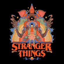 STRANGER THINGS NETFLIX. Traditional illustration project by Raul Urias - 12.13.2022