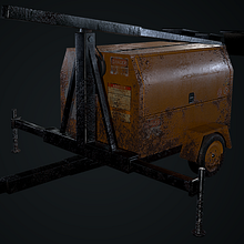 Light tower generator Ein Projekt aus dem Bereich 3D, 3-D-Modellierung, Videospiele und Design für Videospiele von Bruce Matias Ninantay Zarate - 11.12.2022